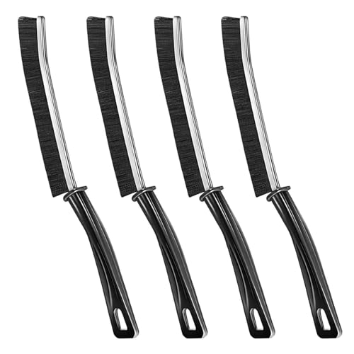 SAPYONY 4Pcs Bathroom Crevice Gaps Cleaning Brush,Clean The Dead Corners of Bathroom Kitchen Tiles, Multifunctional Window Slots, and Brushes,Used for Cleaning Gaps