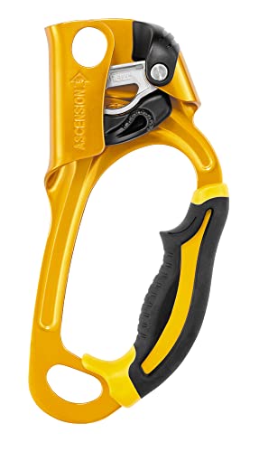PETZL Ascension Ascender - Ergonomic Handled Rope Ascender for Climbing and Rigging - Right