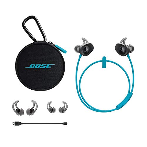 Bose SoundSport Wireless, Sweat Resistant, In-Ear Headphones, Aqua