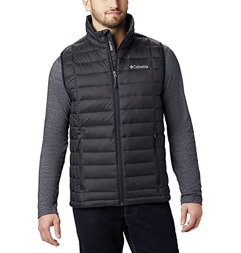 Columbia Men's Voodoo Falls 590 TurboDown Vest, Black, Small