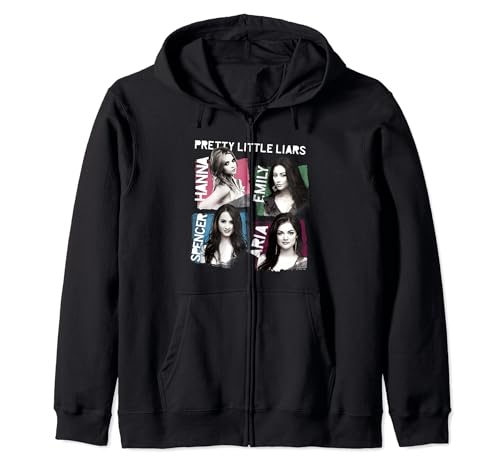 Pretty Little Liars Group Name Boxes Zip Hoodie
