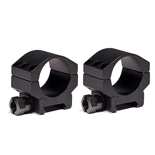 Vortex Optics Tactical 30mm Riflescope Ring — Low Height [0.83 Inches | 21.0 mm] - 2 Pack