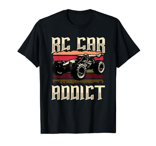 Rc Cars Racing Radio Controlled Vintage Car Funny Toy T-Shirt