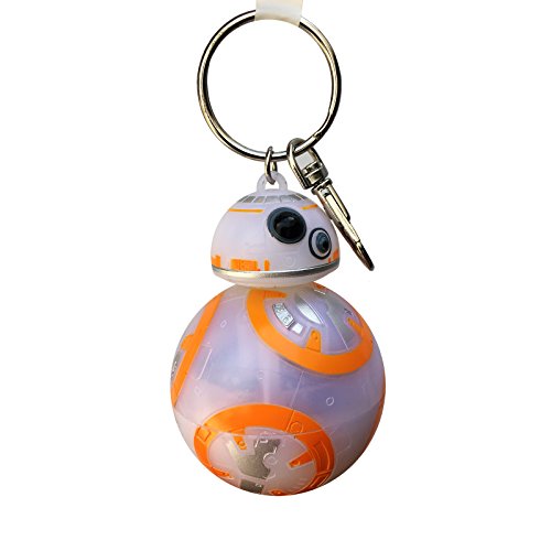 Star Wars Force Awakens BB-8 Keychain w/ Lights & Sound Disney Parks