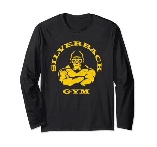 Silverback Gorilla Gym Apparel powerlifting, strongman Long Sleeve T-Shirt