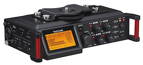 Tascam DR-70D 4-Track Portable Recorder for DSLR