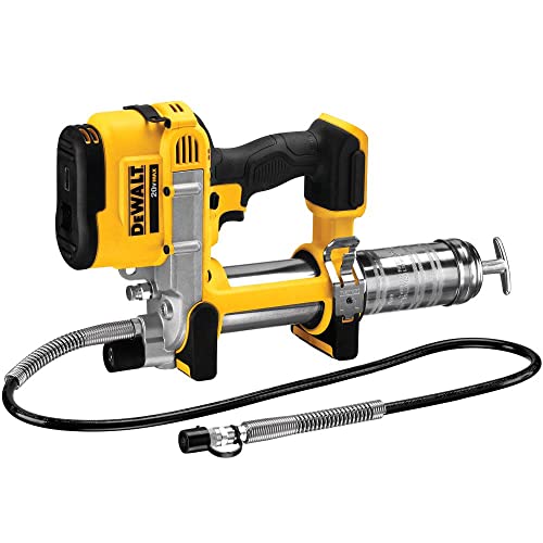 DEWALT 20V MAX Grease Gun, Cordless, 42” Long Hose, 10,000 PSI, Variable Speed Triggers, Bare Tool Only (DCGG571B)