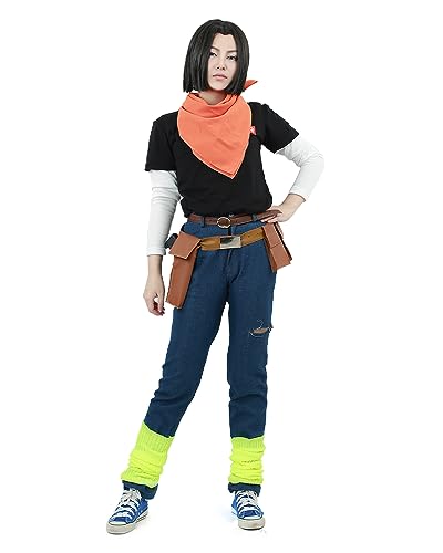 miccostumes Men's Costume Anime Cosplay Uniform Set Shirts With Bandanna And Belt MXL