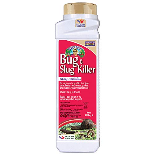 Bonide Captain Jack's Bug & Slug Killer Granules For Insects, 1.5 lb. Long Lasting Protection, For Organic Gardening, Safe for Pets