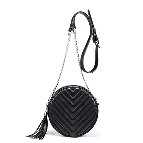 Realer Crossbody Purse for Women Small Round Crossbody Bags Shoulder Handbags