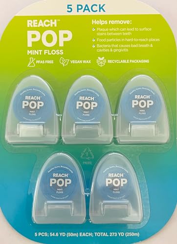 Reach POP Mint Floss (5 Pack).