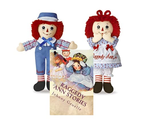 Aurora 12' Raggedy Ann & Raggedy Andy Book Gift Set