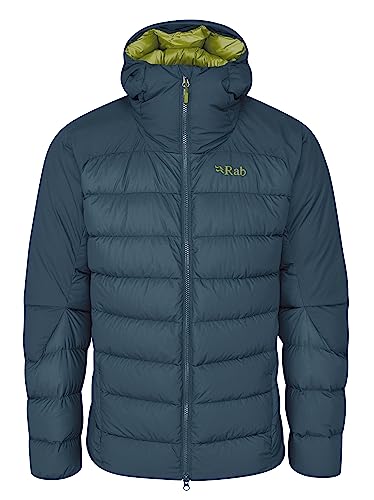 RAB Men's Infinity Alpine Jacket for Hiking, Climbing, & Skiing - Orion Blue - X-Large