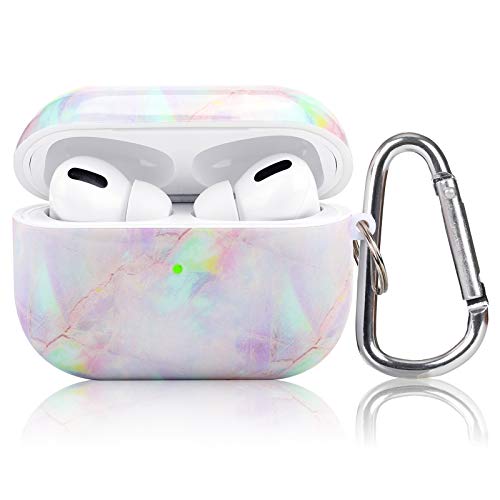 KOREDA AirPods Pro 2nd/1st Generation Case - Protective Hard Cover for Girls Women Men with Keychain for Airpods Pro 2nd/1st Gen
