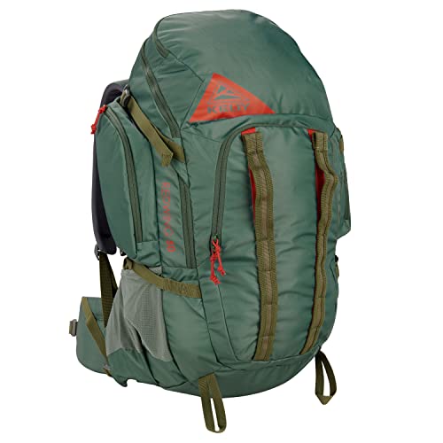 Kelty Redwing 50 – 50 Liter Internal Frame Backpack for Hiking, Backpacking, Travel, Hip Belt, Tailored Fit, 2023 (Duck Green)