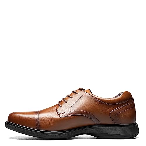 Nunn Bush Men's, KORE Pro Cap Toe Oxford Cognac