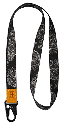 FORZEN Cool Lanyards,Neck Strap Key Chain Holder, Neck Lanyards for Keys,Wallets and ID Badge Holders (Lotus)