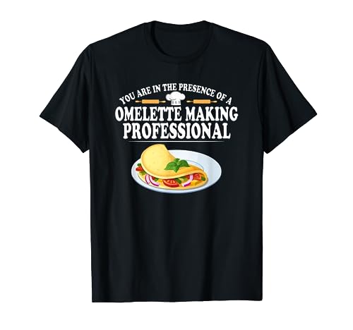 Funny Eggs Omelette Making Professional T-Shirt Breakfast