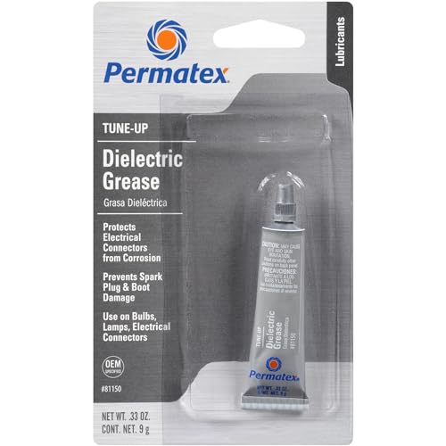Permatex 81150 Dielectric Tune-Up Grease, 0.33 oz. Tube, Silver