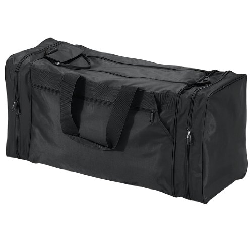 Quadra Jumbo Sports Duffel Bag - 74 Liters (One Size) (Black)