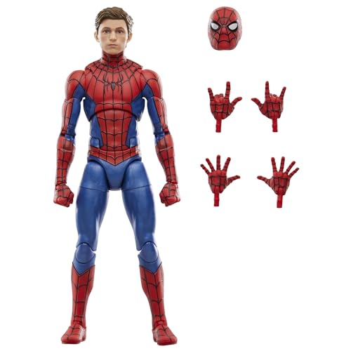 Marvel Legends Series Spider-Man, Spider-Man: No Way Home Collectible 6-Inch Action Figures, Ages 4 and Up