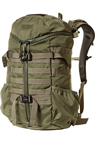Mystery Ranch 2 Day Backpack - Tactical Daypack Molle Hiking Packs, Forest, SM/MD