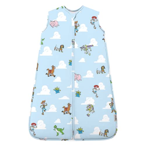Milk Snob Disney Toy Story Baby Sleeping Sack for 0-6 Months, Sleeveless Sleep Bag and Wearable Zip Up Blanket for Girl and Boy, Newborn Infant Shower and Registry Gifts