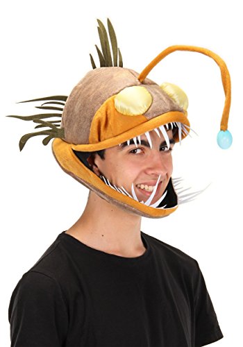 elope Glowing Anglerfish Light Up Hat - Illuminate the Night with this Jawesome Costume Accessory!
