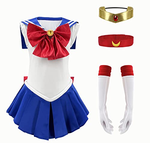 Sinkawa Jackets Anime Outfits Moon Cosplay Costume For Women Girls Adult-S