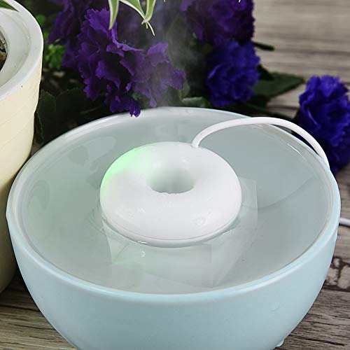 Mini Portable USB Atomization Humidifier for Car, Travel, Home, Office, Easy to Use (White)