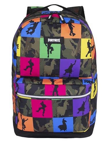 FORTNITE unisex adult Multiplier Backpacks, Camo, One Size US