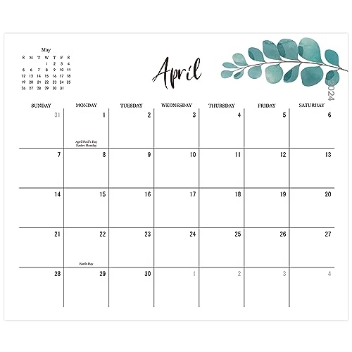 2024 Magnetic Calendar for Fridge -18 Month Fridge Calendar Paper from Jan.2024 to Jun.2025.Refrigerator Calendar for Home & Office Organization 10x12 …