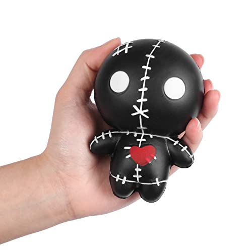 Anboor 4.7' Voodoo Dolls Squishies Cute Ghost Doll Stress Relief Kawaii Soft Slow Rising Squeeze Toys for Kids Adults Gift Idea Stress Relief Kid's Toys