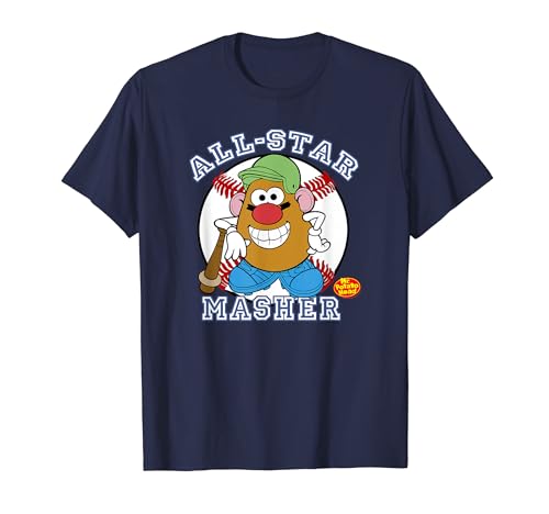 Mr. Potato Head All-Star Masher Baseball Portrait T-Shirt