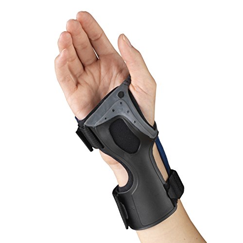 OTC Wrist Brace, Molded Exoskeleton, Low-Profile, Exolite, Medium (Right Hand)