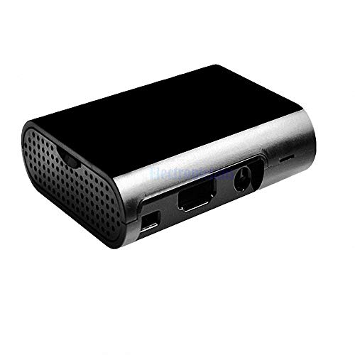 2pcs for Raspberry Pi 3 Model B Plus & Raspberry Pi 3 2 Black Case Cover Shell Enclosure Box ABS Box