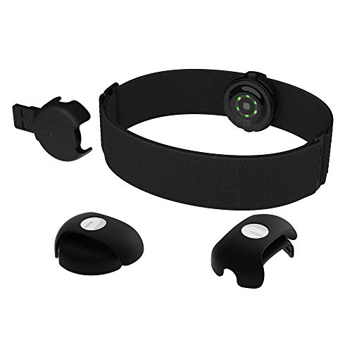 Polar OH1 + Waterproof Optical Heart Rate Monitor with Swimming Goggle Strap Clip and Armband – HR Monitor with Bluetooth, ANT+