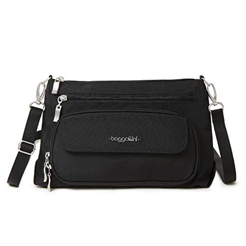 Baggallini Women's Original Everyday Bag, Black, One Size US