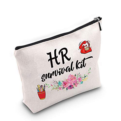 TSOTMO HR Makeup Bag Gifts Human Resources Gift Office Gift Human Department Gift HR survival kit Cosmetic Bags HR Manager HR Director Gift (HR kit)