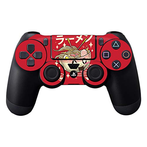 MightySkins Skin Compatible with Sony PS4 Controller - Ramen Kawaii | Protective, Durable, and Unique Vinyl Decal wrap Cover | Easy to Apply, Remove, and Change Styles | Made in The USA