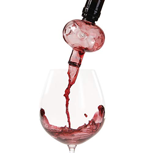 Soireehome - In Bottle Wine Aerator - For Red Wine, White Wine, And Rose Wine! - Made Of Glass, Makes Your Wine Taste Better
