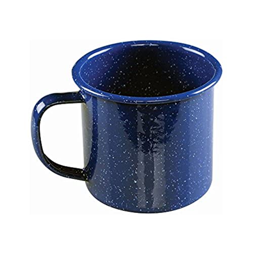 Coleman 12oz Enamel Coffee Mug, Impact-Resistant Coffee Mug with Dishwasher-Safe Enamel Finish, Great for Campsite, Tailgates, Picnic, BBQ, & More