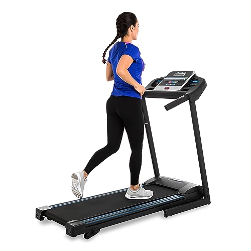 XTERRA Fitness TR150 Folding Smart Treadmill, 250 LB Weight Capacity, 2.25HP Motor, Multiple Levels of Incline, 12 Preset Programs, XTERRA+ Fitness App Included with Purchase