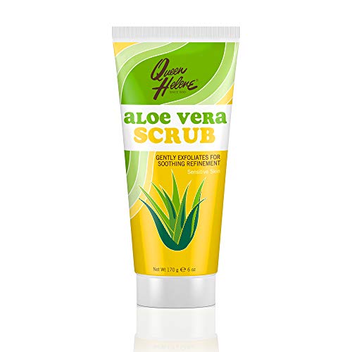 Queen Helene Facial Scrub, Aloe Vera, 6 Oz (Packaging May Vary)