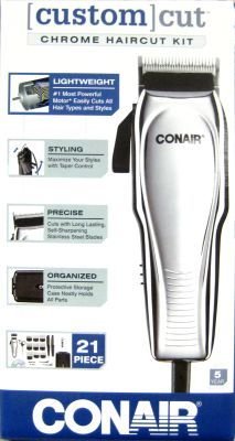 HAIR CLIPPERS 21PC