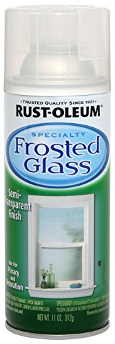 Rust-Oleum 342600 Frosted Glass Spray Paint, 11 oz, Frosted Glass(Packaging May Vary)