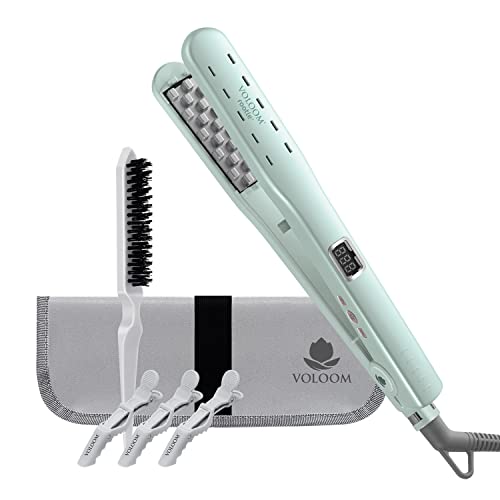 Voloom Rootie 3/4” Inch Professional Volumizing Ceramic Hair Iron | Lasting Hair Volume | for Short Or Thin Hair | Adjustable Temp | Auto Shut-Off