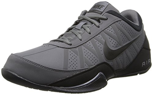 Nike Men's Air Ring Leader Low Basketball Shoe Dark Grey/Black Size 9 M US