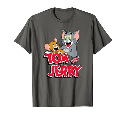 Tom and Jerry Happy Classic Logo T-Shirt