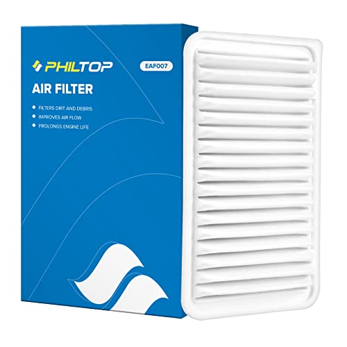 PHILTOP Engine Air Filter, EAF007 (CA9360) Replacement for Camry, Sienna, Highlander, Solara, ES300, ES330, RX330, RX350 Air Filter, Improve Engine Performance